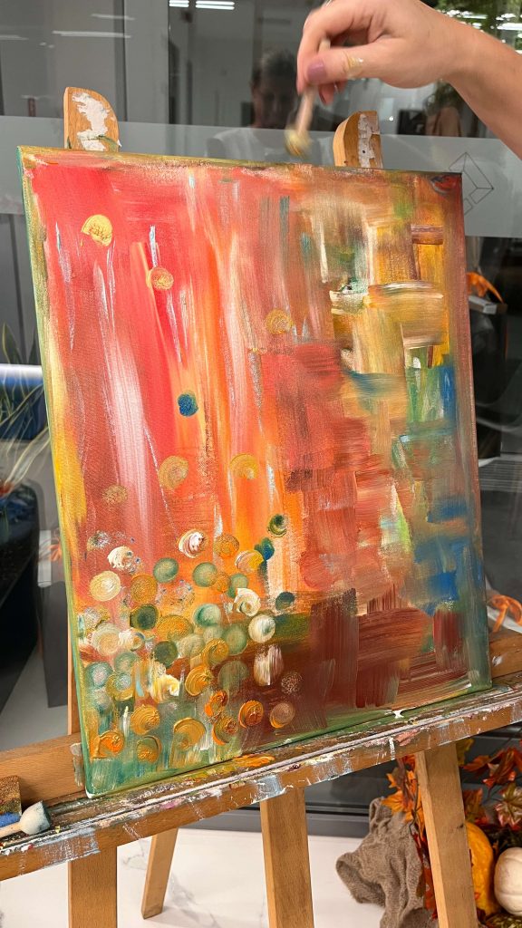 obraz malowanie intuicyjne